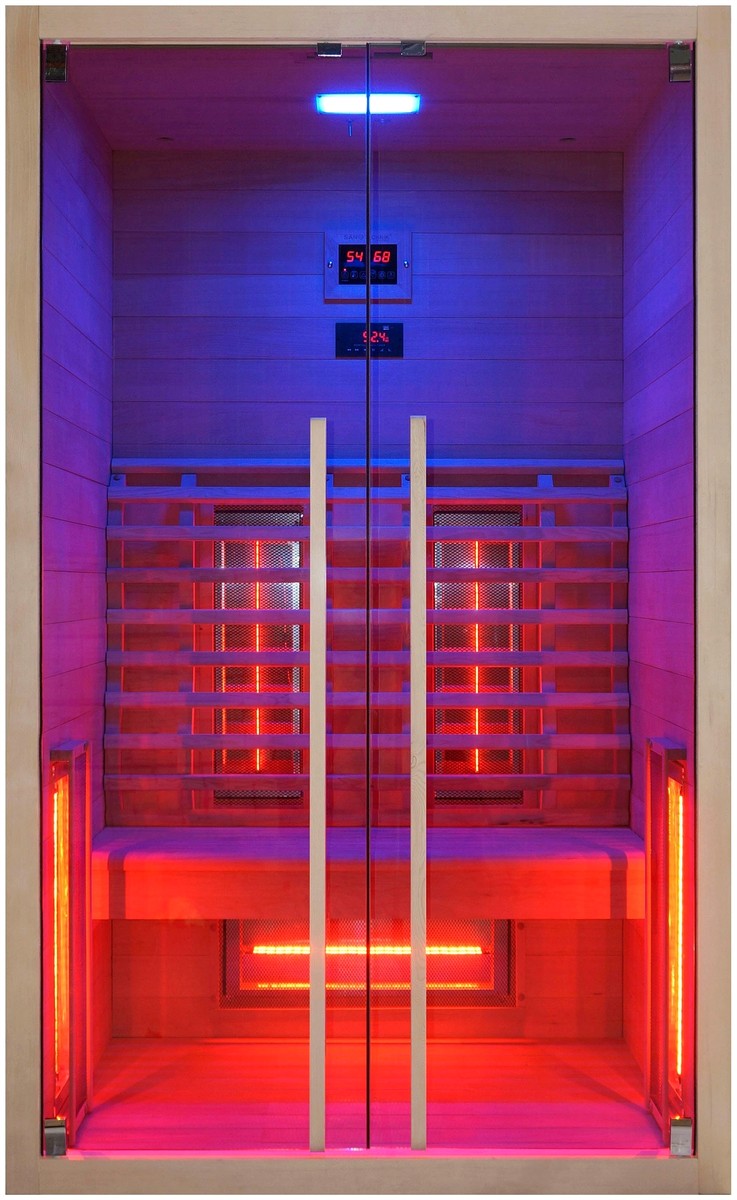 Sanotechnik Infrarot-Wohlfühloase RUBY 2 – Innenansicht