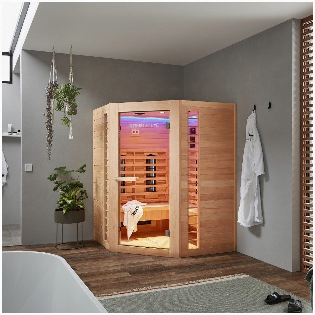 HOME DELUXE HOME DELUXE Infrarotkabine REDSUN DELUXE XXL - Lux – Detailansicht