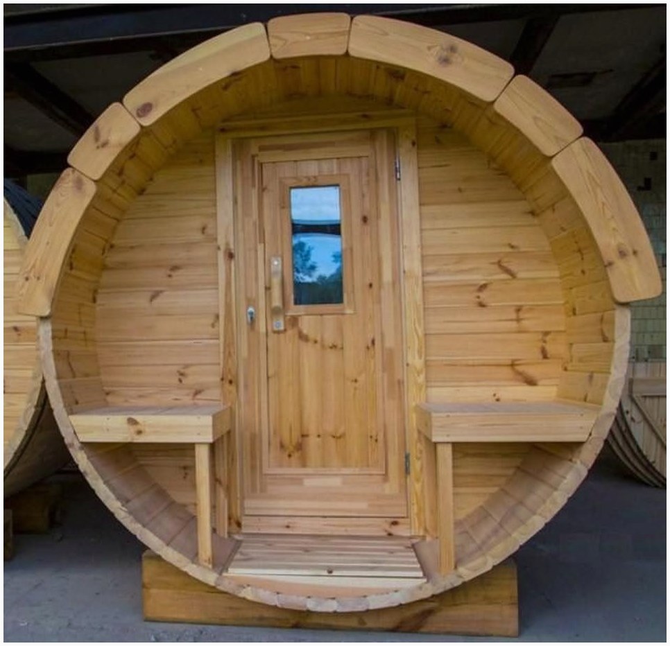 jvmoebel-outdoor-sauna-87125356-detailansicht JVmoebel Naturholz-Gartensauna von JVmöbel - Exklusives Wel – Detailansicht