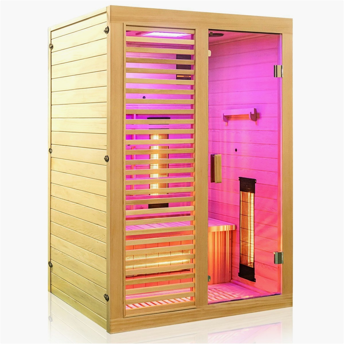dewello-waermekabine-89123529-detailansicht Dewello Dewello Infrarot-Wärmekabine HAMLIN 130 - Ihr Weg – Detailansicht