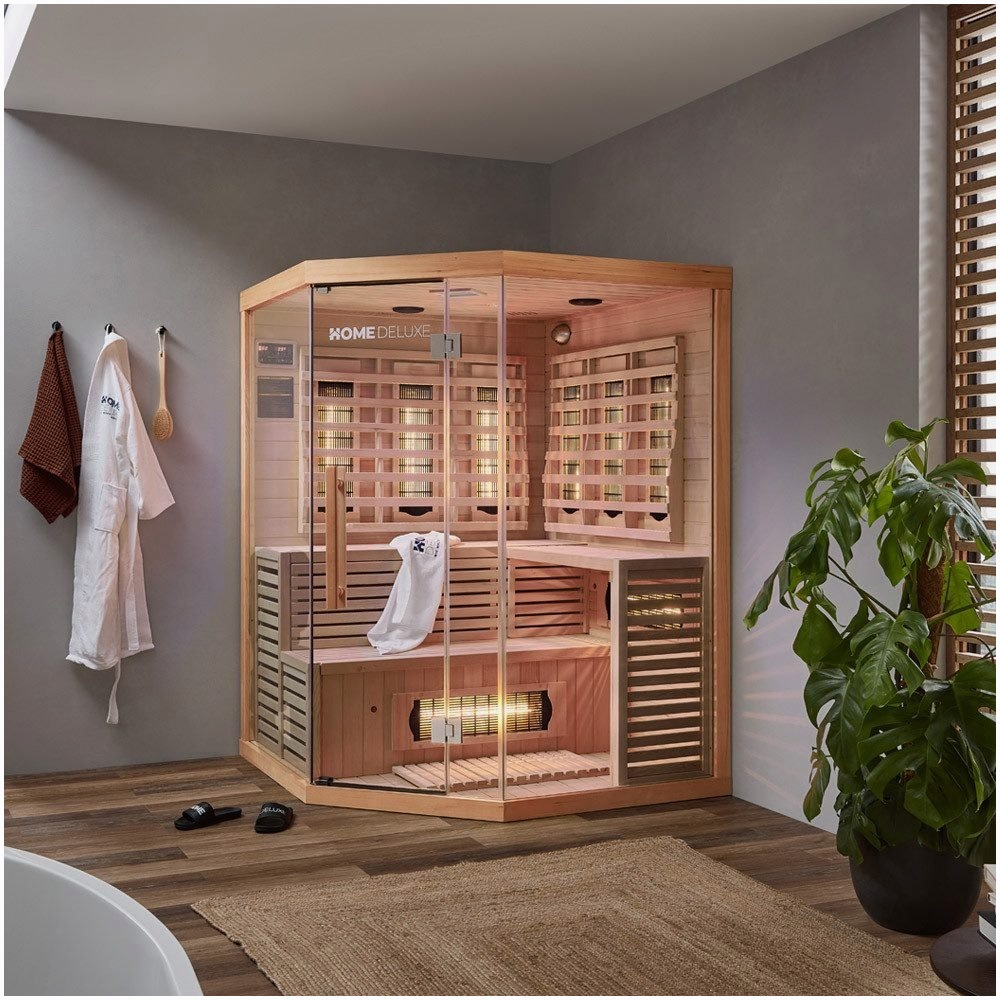 HOME DELUXE HOME DELUXE - Erholsame Infrarotkabine für Zuhause – Innenansicht