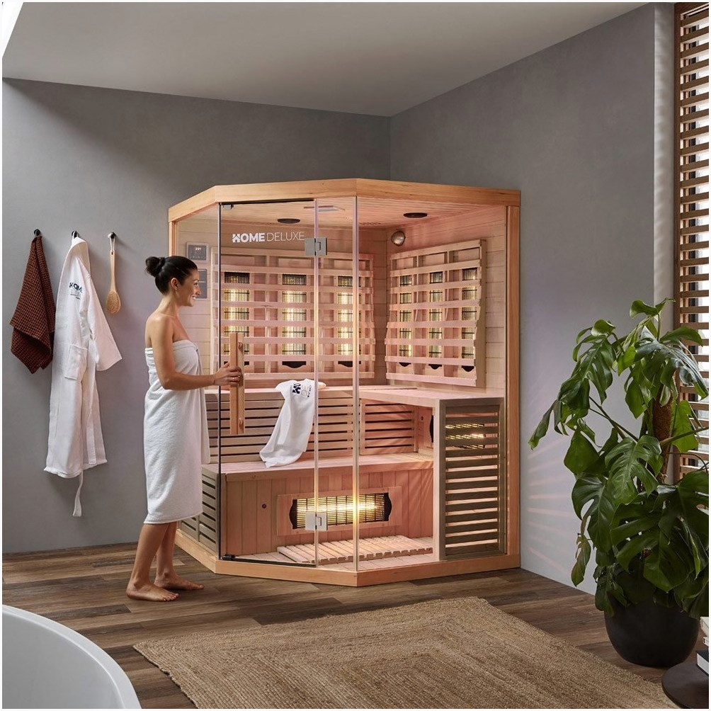 HOME DELUXE HOME DELUXE - Erholsame Infrarotkabine für Zuhause – Detailansicht