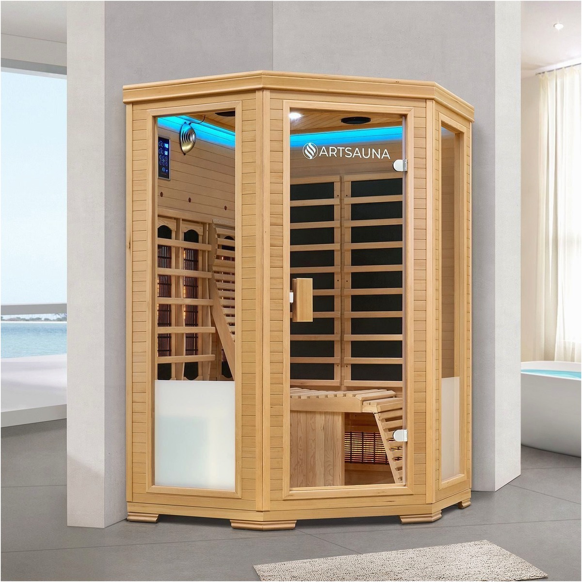 Artsauna Ihre persönliche Wellness-Oase mit der Artsauna In – Innenansicht