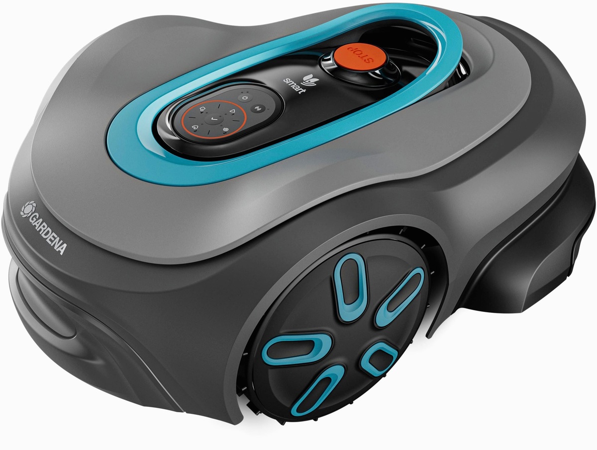 GARDENA Intelligenter Rasenmähroboter von GARDENA - Präzis – Draufsicht