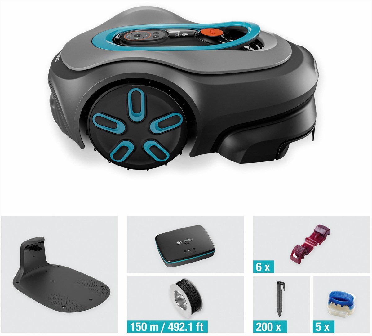 GARDENA Intelligenter Rasenmähroboter von GARDENA - Präzis – Produktbild