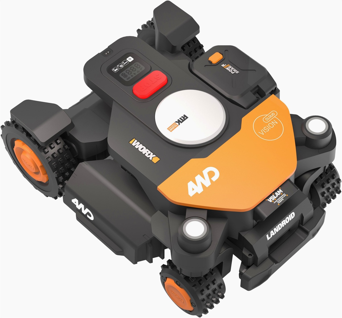 Worx Rasenmähroboter - Automatisierte Rasenpflege – Detailansicht