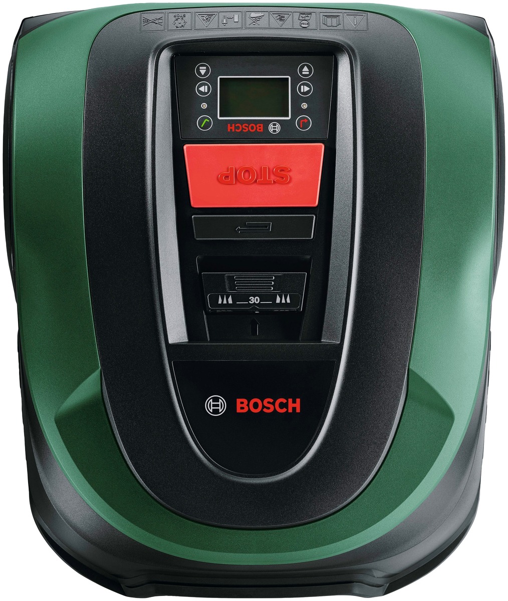 Bosch Home & Garden Indego M 700 Rasenmährobot – Draufsicht