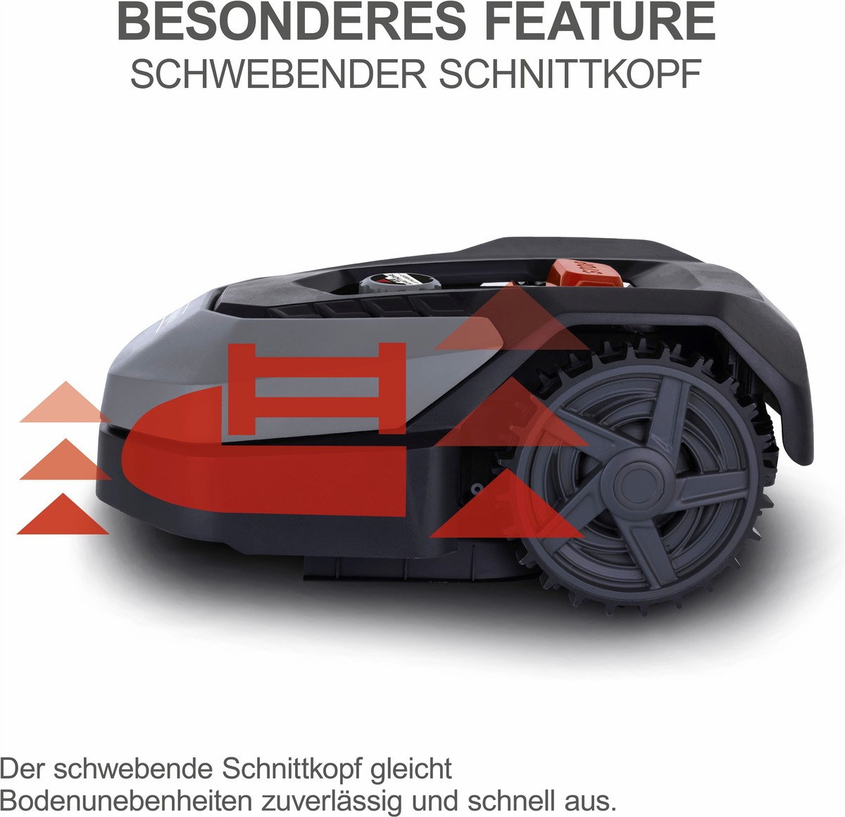 Scheppach Rasenroboter: Müheloser Rasenpflege-Assi – Detailansicht