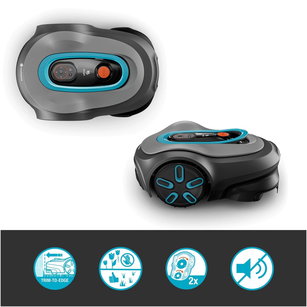 GARDENA GARDENA Intelligenter Rasenmähroboter - Präzise Pf – Detailansicht