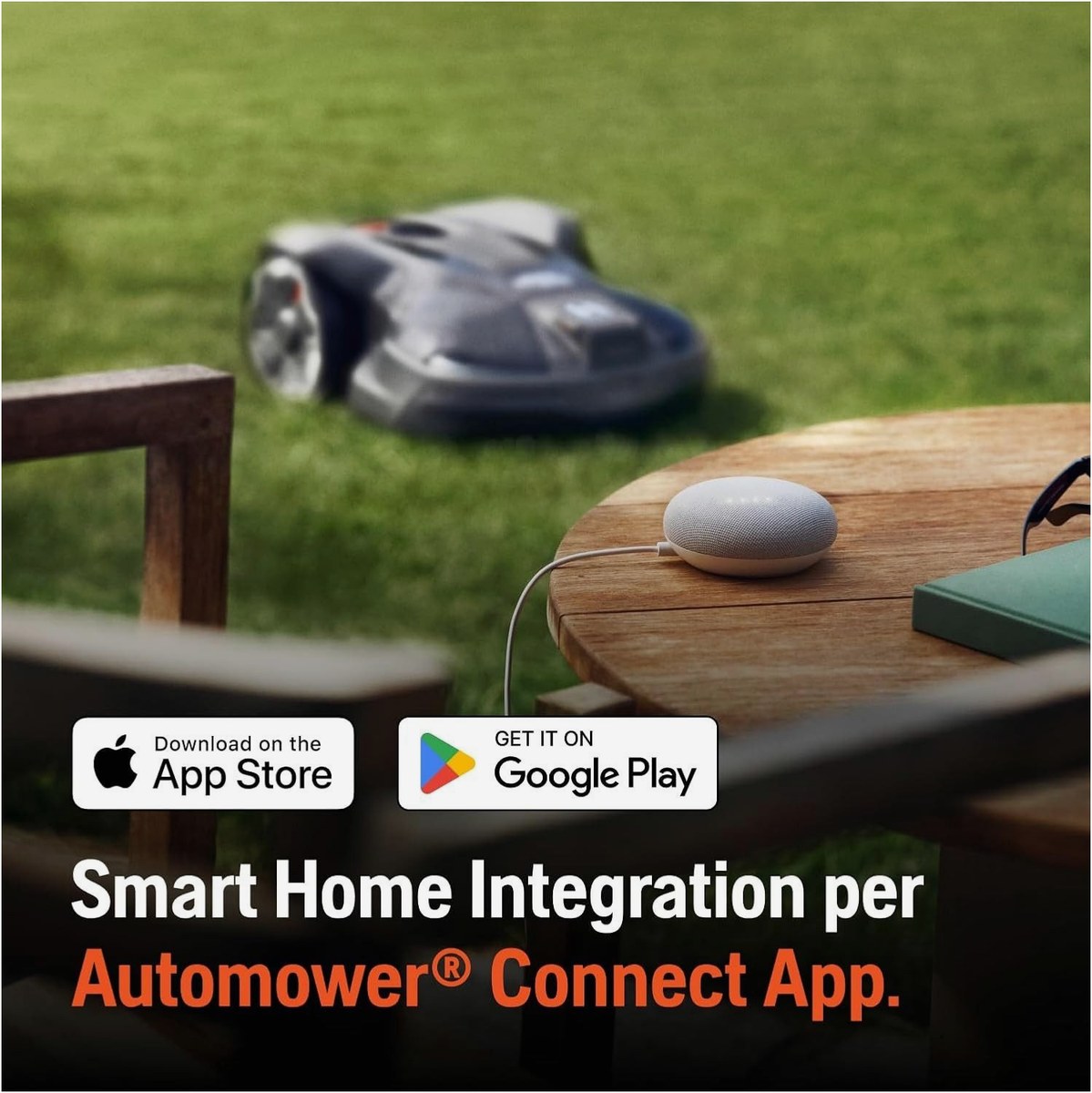 Husqvarna Husqvarna Automower® Aspire® R4 - Kompakter Rasenp – Detailansicht