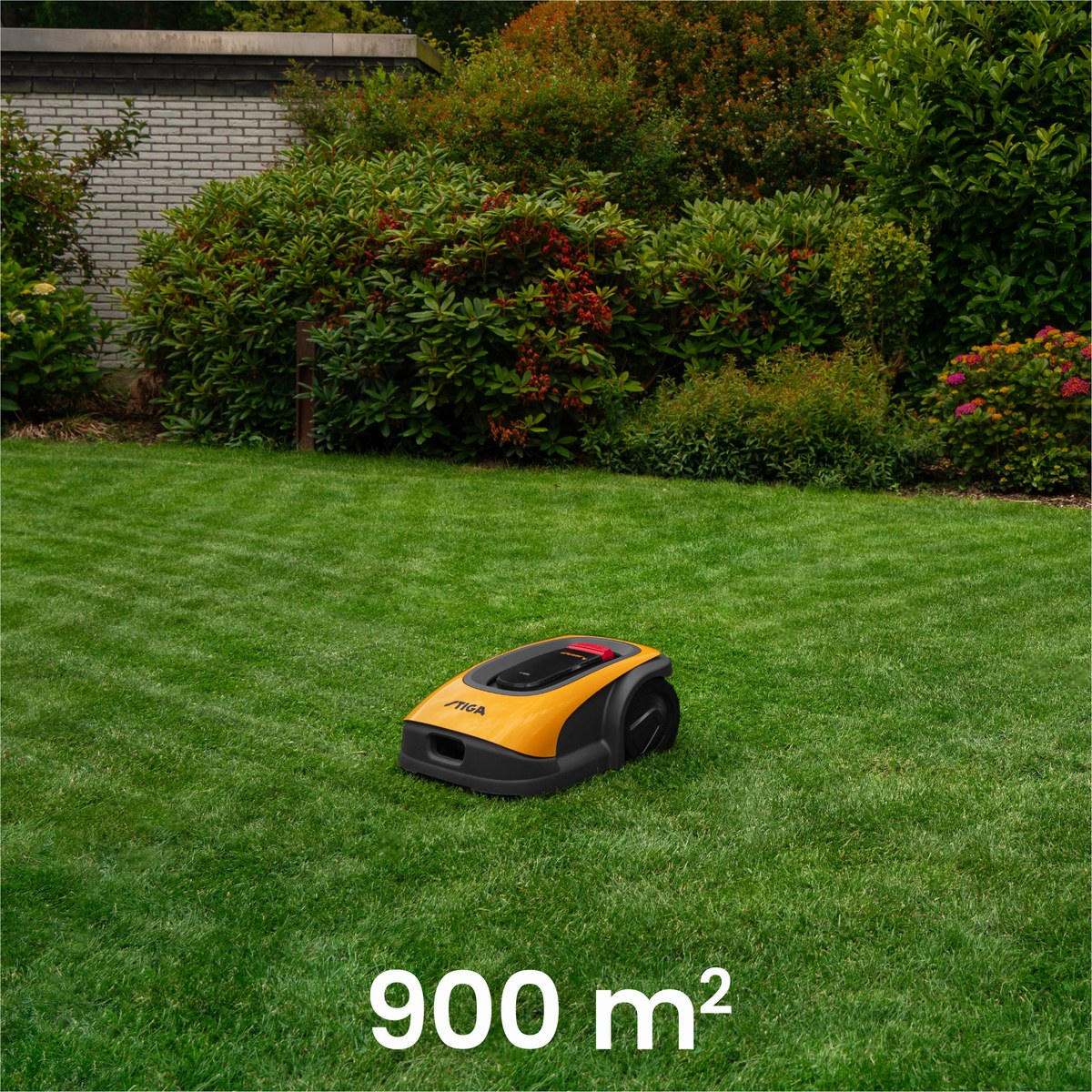 STIGA GARDEN Automatischer Rasenmäher - Effizienz – Draufsicht