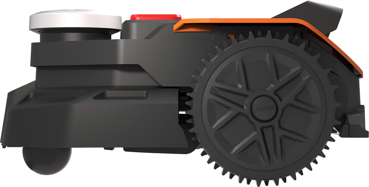 Der intelligente Rasenroboter von WORX - Effortles – Draufsicht