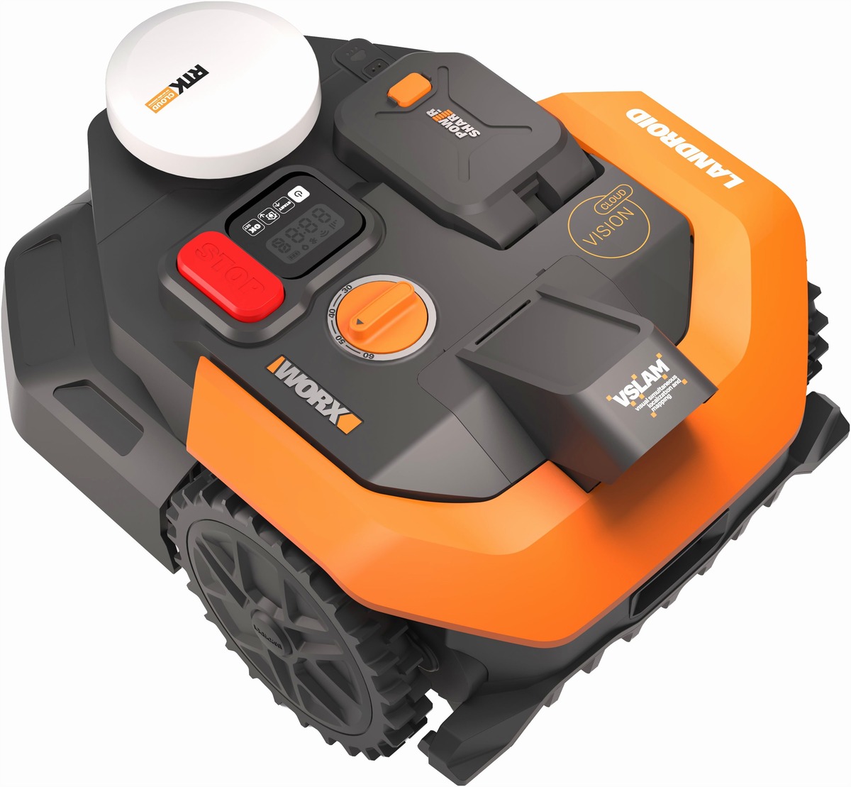 Der intelligente Rasenroboter von WORX - Effortles – Detailansicht